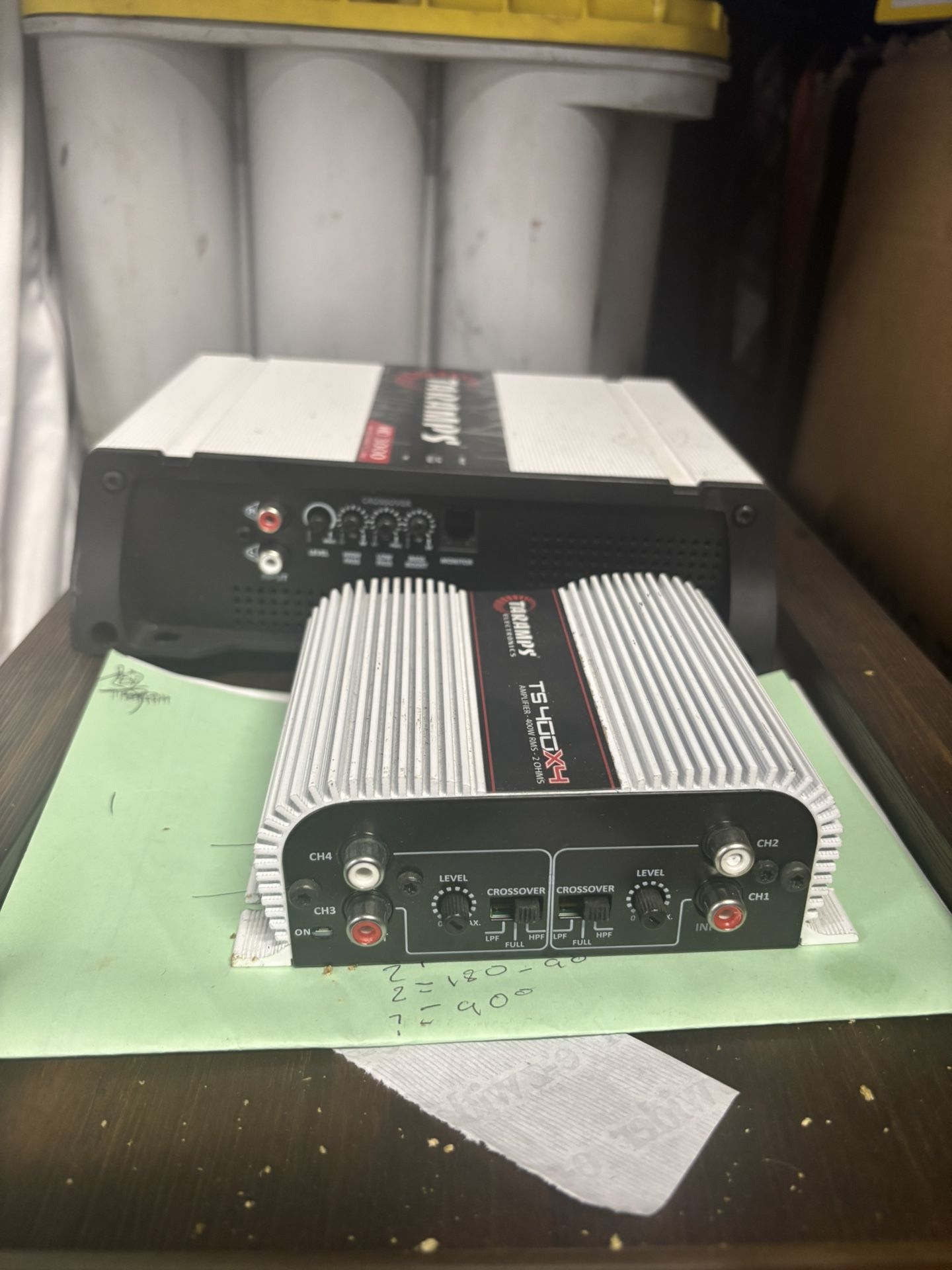 Taramps TS400X4 Full Range 2 Ohm 4 Channel 400W Class D Car Audio Amplifier