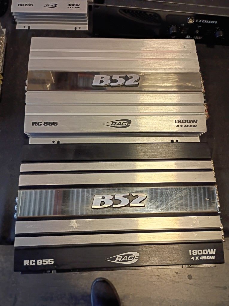 Car Amplifier B52 RC-(contact info removed) Watts 4x450 Watts