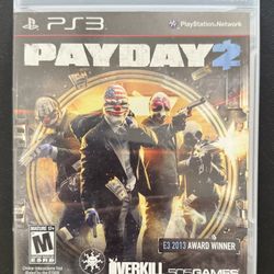 Video Game Payday 2 PS3