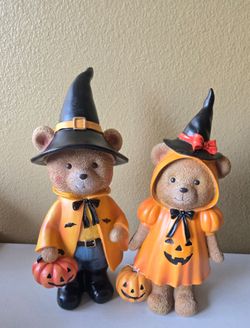 Halloween teddy bears