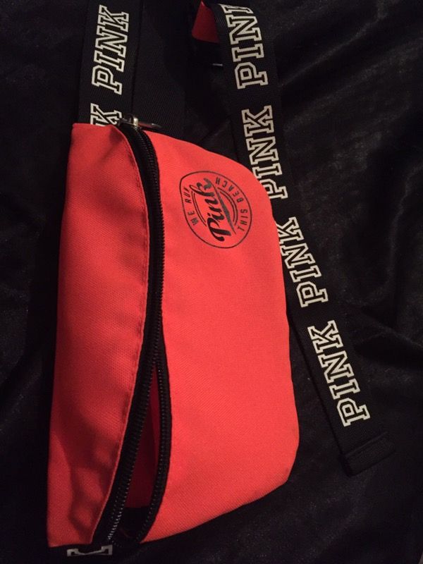 Pink fanny pack