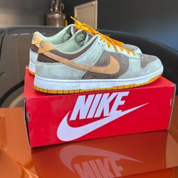 Nike dusty olive dunks 