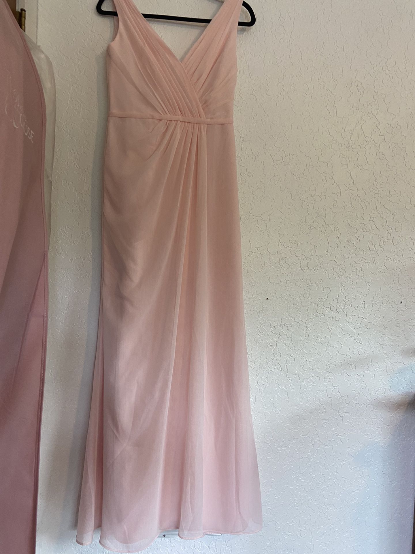 Pink Bridesmaids Dress Size 6