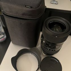 Sigma 18-35mm Lens 