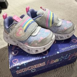 Toddler Girl Light Up Skechers