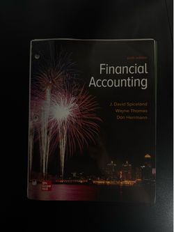 Financial Accounting 6th Edition (Loose Leaf) – No Connect Code – Great Condition