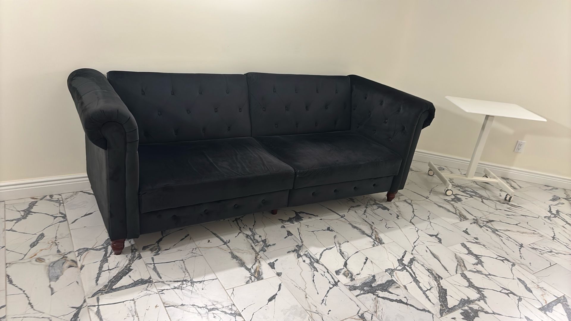 Black Futon Great Condition! Approx Twin Size 