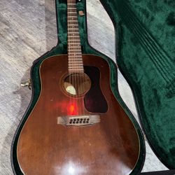 RARE Guild D-212M  Model 12 String Acoustic Guitar