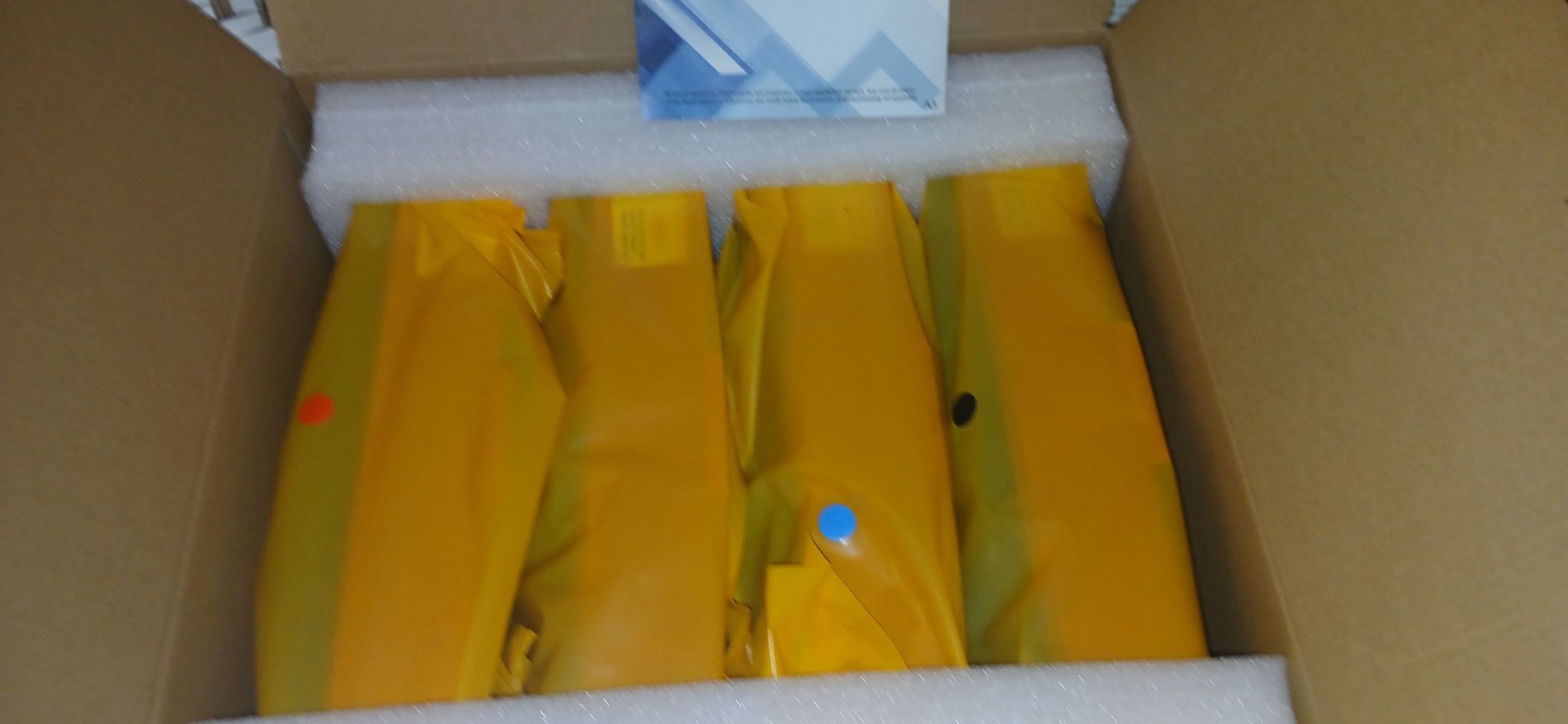 Ink Toner Cartridges Full Set Of Colors