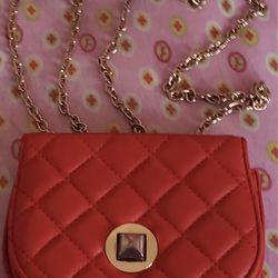Ladies Mini Red Purse