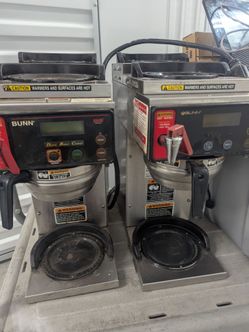 Bunn commercial 2pc coffe maker machine