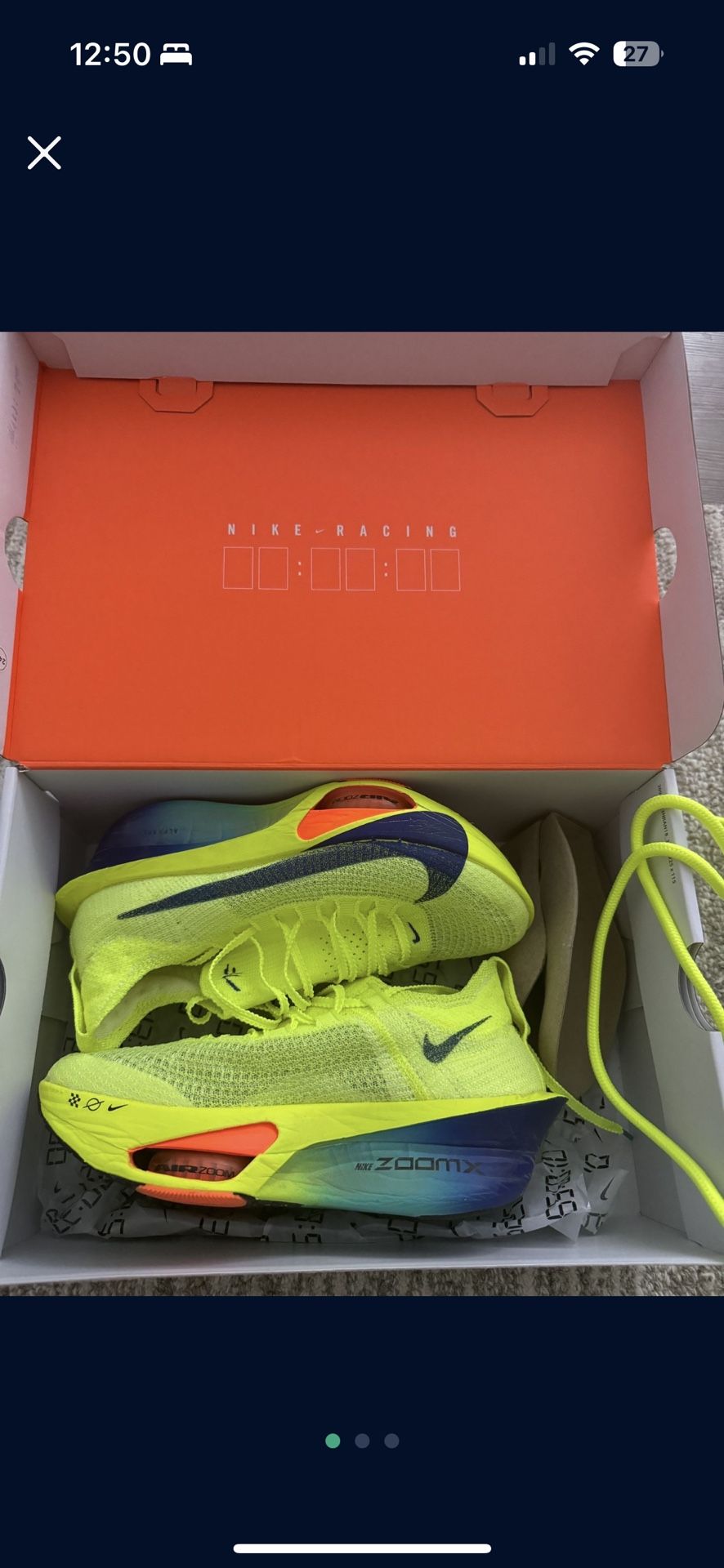 Like New Nike AlphaFly3 Women’s 7