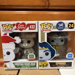 Funko Pop Limited Edition Pops 