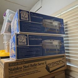 2 Brand New Chafing Dish 