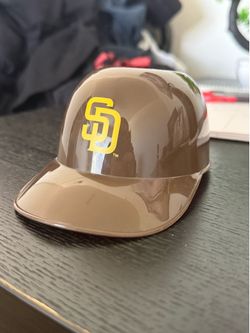 MLB San Diego Padres Mini Brown Batting Helmet Ice Cream Snack Bowl Single