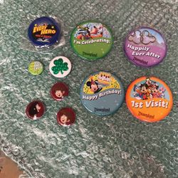Collectible Disney 3” Large Pin, a few small pin, All For $40
