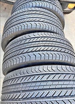 235 60 18 Continental Tires Con 80% de Vida Las 4