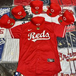 Cincinnati Reds Jersey & Fitted 