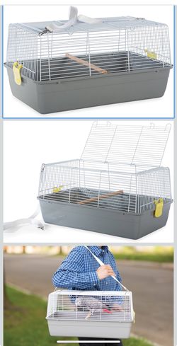 Prevue Pet Products Universal Pet Carrier, Gray, Small (Model: 1306)12x14x23 Inch 