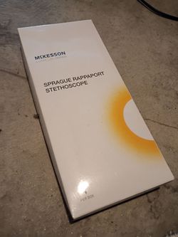 McKesson LUMEON Sprague Rappaport Stethoscope, Black, 1 Count