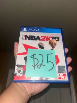 PlayStation 4 & 5 video game ps4 ps5 NBA 2K18 Basketball ESNP For Sale Sports