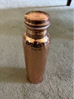 100% Copper Water Bottle 34 Ounce