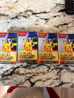 Pokémon 30th anniversary booster bundles