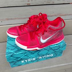 Nike Kyrie 3 big kids basketball shoes. Used, size 4y. Girls or boys.