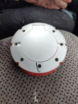 Chrome and red exclusive Marlboro ashtray