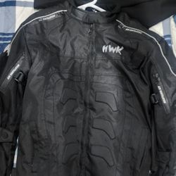 HWK Motorcycle Jackets w Armor!! XL