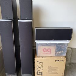 Polk speakers + Denon Receiver 