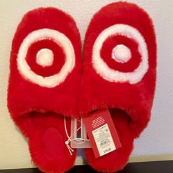 Target Bullseye Slippers Brand New With Tags 