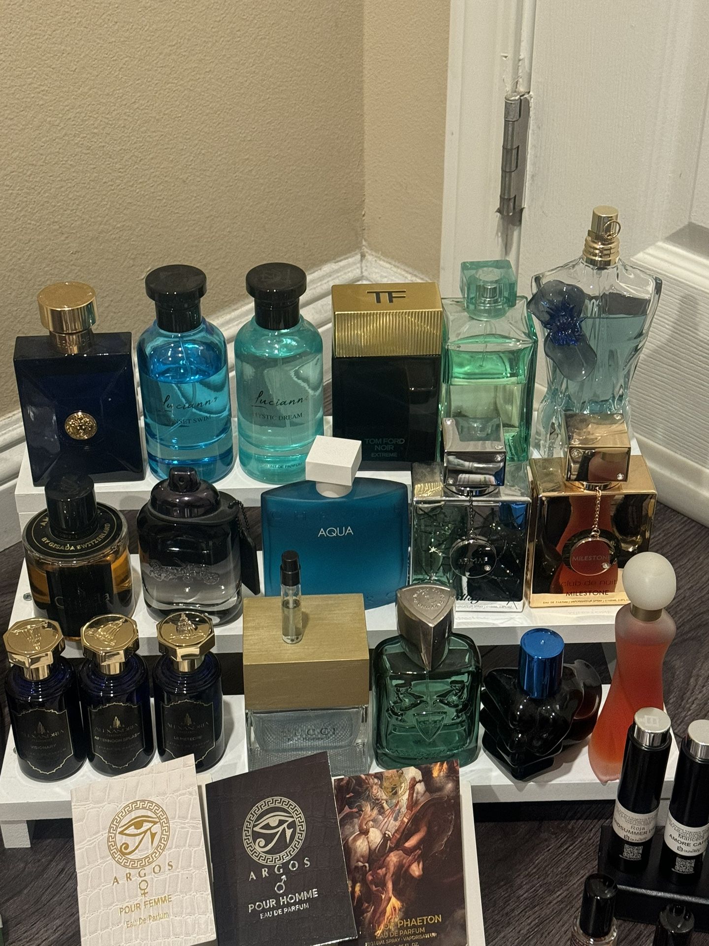 Cologne Bundle. Cologne Samples. Gucci Pour Homme 2, Mfk for Sale in El ...
