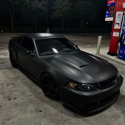 Mustang GT 2004 Matte Black & Cobra kit