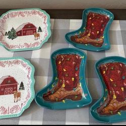New Lot of Pioneer Woman Kitchen Items farmhouse Christmas