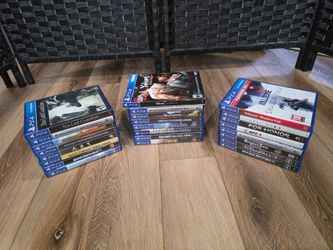 Assortment of PS4 games