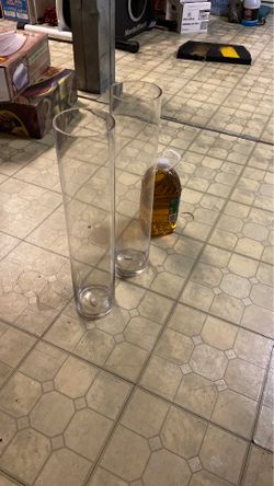 Super big flower vases.