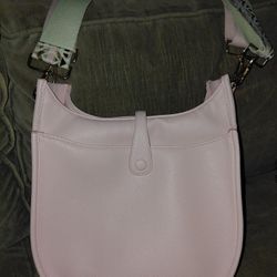 Cute Pink Vegan Leather Shoulder Bag Purse 👜 