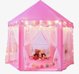 Little Girls Pink Tent 