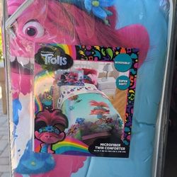 3PC TROLLS COMFORTER SET