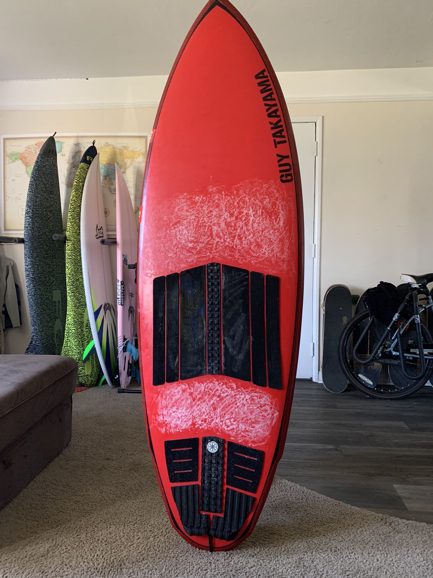 Guy Takayama “Hapa” hybrid Shortboard Surfboard