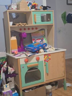 Wooden kitchen  for kids