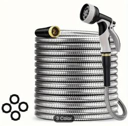 50ft garden hose 3/4” connectors New In Irvine 