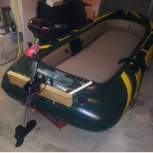 Modified intex seahawk Inflatable boat