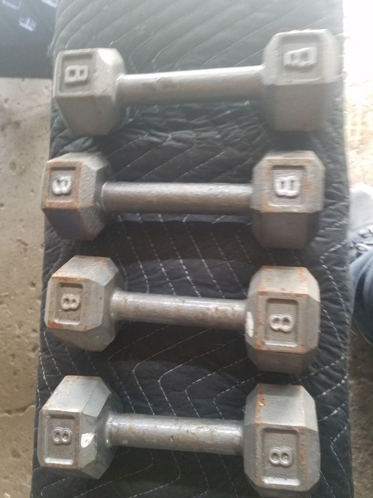 Weights dumbbells