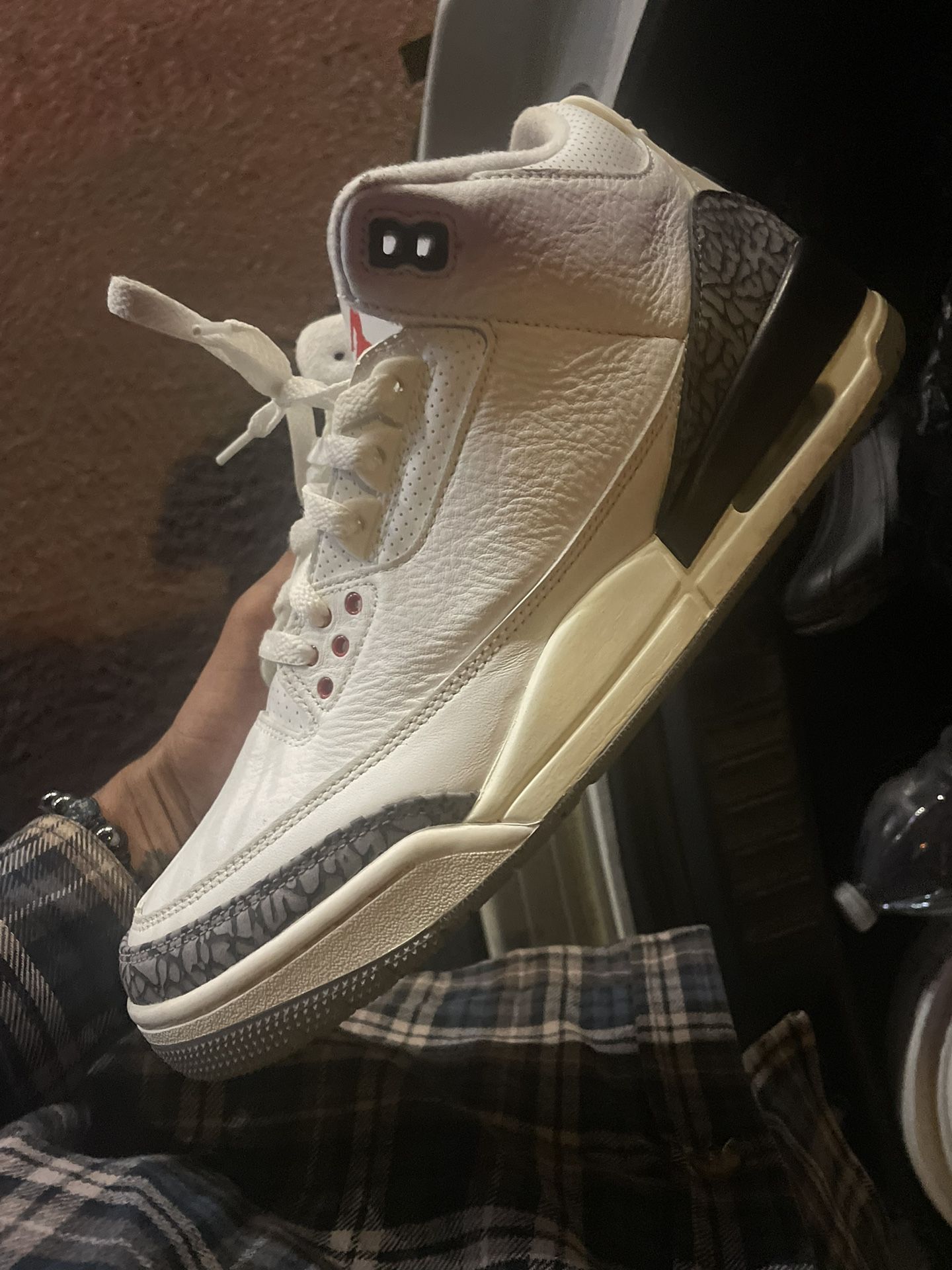 Air Jordan 3 White Cement