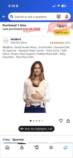 Wild Bird carrier
