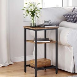 End table, 3 tier nightstand