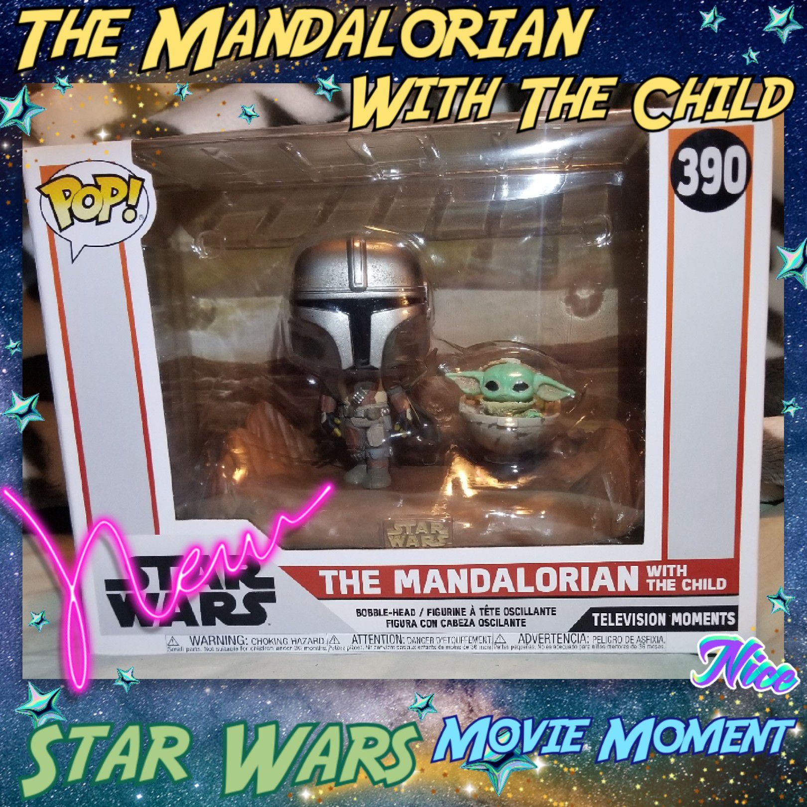 Mandalorian with Child, Star Wars