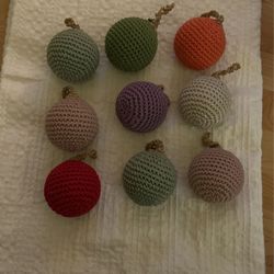 Christmas The Sak Crochet Ornaments 